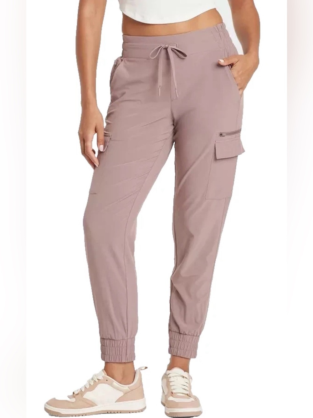 all in motion Mauve/Mushroom Cargo Jogger Pants